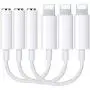 3 Pack Lightning to 3.5 mm Headphone Jack Adapter, Apple MFi Certified Veetone iPhone Audio Dongle Cable Earphones Headphones Converter Compatible with iPhone 12/12 Pro/11/11 Pro/SE/X XR XS XS Max 8 7 3 Pack Lightning to 3.5 mm Headphone Jack Adapter, Apple MFi Certified Veetone iPhone Audio Dongle Cable Earphones Headphones Converter Compatible with iPhone 12/12 Pro/11/11 Pro/SE/X XR XS XS Max 8 7