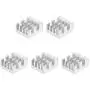uxcell Radiators Heatsink for Stepper Motor,3D Printer 8.8x8.8x5mm Silver 5pcs