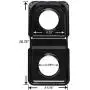 Range Kleen P501 Black Porcelain Rectangular Gas Stove Drip Pan, 16.875 x 8.125-Inches Range Kleen P501 Black Porcelain Rectangular Gas Stove Drip Pan, 16.875 x 8.125-Inches