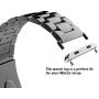 MoKo Lugs/Connectors/Clasps Compatible with Apple Watch 38mm 40mm Series 6/5/4/3/2/1/SE, Watch Band Replaceable Metal Connection Adapter(Not Fit 42mm 44mm Versions), Space Gray