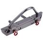 sjlerst Aluminium Alloy RC Car Front Bumper, Durable RC Bumper, RC Model Part for Axial SCX10 1/10 Remote Control Crawler