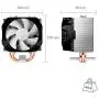 ARCTIC Freezer 12 - Semi Passive Tower CPU Cooler for Intel and AMD, 100 mm PWM Fan, max. Cooling Capacity 150 Watts, Silent high Performance Cooler - Grey/Black