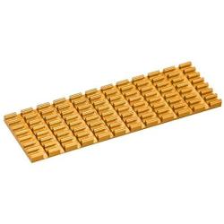 uxcell Aluminum Heatsink 70x22x3mm Golden Tone for M.2, for 2280 SSD