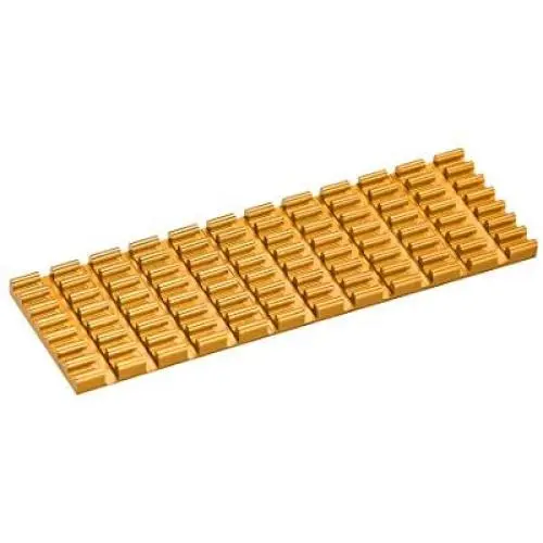 uxcell Aluminum Heatsink 70x22x3mm Golden Tone for M.2, for 2280 SSD uxcell Aluminum Heatsink 70x22x3mm Golden Tone for M.2, for 2280 SSD
