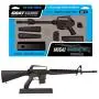 GoatGuns Miniature M16A1 Model Black | 1:3 Scale Die Cast Metal Build Kit GoatGuns Miniature M16A1 Model Black | 1:3 Scale Die Cast Metal Build Kit