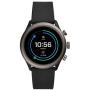 Fossil Mens Sport Metal and Silicone Touchscreen Smartwatch with Heart Rate, GPS, NFC, and Smartphone Notifications