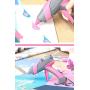 Chandler Tool Hot Glue Gun - 60 Watt Full Size Heavy Duty High Temp Industrial Hot Melt Glue Gun Kit with 12 Pcs Glue Sticks & Patented “Stand-Up” Base Stand, for Arts & Crafts, DIY & More (Pink)