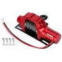 Demeras RC Metal Winch,1/10 Scale Crawler Winch Metal RC Winch Spare Upgrade Parts for 1/10 RC Rock Tracked Car