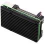Pastall Raspberry Pi 4 Armor Case with Dual Cooling Fan Metal Shell Black Enclosure for Pi 4 Model B