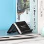 MaxGear Mesh Business Card Holder Stand Metal Business Card Stand for Desk Office Business Card Display with 50 Name Card Capacity 6 Pack Black