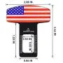 MOCHENT Seat Belt Clip Silencers - Car Seat Belt Alarm Stopper Auto Metal Seat Belt Buckle Insert Plug for All Vehicles Cars 2 Pack (USA Flag) MOCHENT Seat Belt Clip Silencers - Car Seat Belt Alarm Stopper Auto Metal Seat Belt Buckle Insert Plug for All Vehicles Cars 2 Pack (USA Flag)