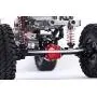 RZXYL Axial SCX10 II Axle Aluminum Alloy Universal Front Axle and Rear Axle for 1:10 Axial SCX10 ii RC Model Crawler Truck Car Upgrades Part(Black)