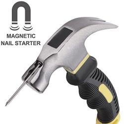 Best Choice 8-oz. Stubby Claw Hammer with Magnetic Nail Starter