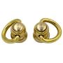 DGOL 10 Sets Brass Nail Rivet Chicago Stud Screw 360 Degree Rotate Ball Post Head Buttons with D Ring