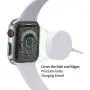 Compatible With Apple Watch Series SE/6/5/4 44mm Case With Screen Protector, Tempered Glass Matte Hard PC Cover, Black Compatible With Apple Watch Series SE/6/5/4 44mm Case With Screen Protector, Tempered Glass Matte Hard PC Cover, Black
