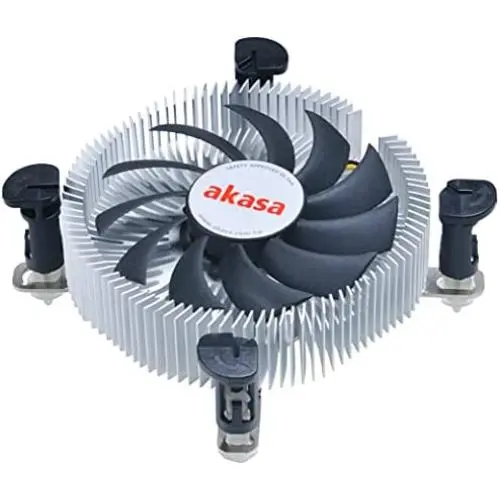 Akasa Low Profile Intel CPU Cooler - Mini-ITX and Micro-ATX (Sockets 775 / 115x) Akasa Low Profile Intel CPU Cooler - Mini-ITX and Micro-ATX (Sockets 775 / 115x)