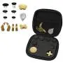 13 in 1 Metal Interchangeable 6 Swap Thumbsticks Joysticks, 4 Trigger Paddles and 2 Dpads for Xbox One Elite Controller Series 2 (Gold) 13 in 1 Metal Interchangeable 6 Swap Thumbsticks Joysticks, 4 Trigger Paddles and 2 Dpads for Xbox One Elite Controller Series 2 (Gold)