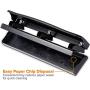 Bostitch Office HP12 3 Hole Punch, 12 Sheet Capacity, Metal,Black