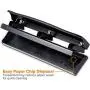 Bostitch Office HP12 3 Hole Punch, 12 Sheet Capacity, Metal,Black Bostitch Office HP12 3 Hole Punch, 12 Sheet Capacity, Metal,Black