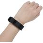 Sophili Bands Compatible for Charge Hr, Silicone Replacement Small Large with Metal Buckle Fitness Wristband Strap for Fitbit Charge HR / HR1(Black/S)