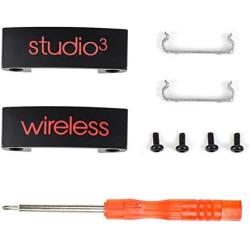 Studio 3 Wireless Metal Folding Hinge Repair Parts Kit/Metal Connector for Studio 3 Wireless Over-Ear Headphones (Defiant Black-Red)