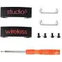 Studio 3 Wireless Metal Folding Hinge Repair Parts Kit/Metal Connector for Studio 3 Wireless Over-Ear Headphones (Defiant Black-Red)