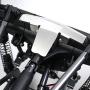 Durable Metal RC Chassis Armor Set,Anti-Collision Stainless Steel Guard Axle Protection Plate for LOSI LMT 4WD Solid Axle Monster Truck Modification Upgrade Parts