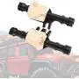 Drfeify Rear Axle Housing, 1/10 RC Metal Front Rear Axle Housing Cover Rear Axle Housing Compatible with Traxxas TRX4(Black) Drfeify Rear Axle Housing, 1/10 RC Metal Front Rear Axle Housing Cover Rear Axle Housing Compatible with Traxxas TRX4(Black)