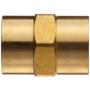 Anderson Metals - 56103-04 Brass Pipe Fitting, Coupling, 1/4'' x 1/4'' Female Pipe