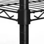Homdox 3-Tiers Large Size Heavy Duty Wire Shelving Garment Rolling Rack Clothing Rack with Double Clothes Shelves and Lockable Wheels+1 Pair Side Hooks,Black Homdox 3-Tiers Large Size Heavy Duty Wire Shelving Garment Rolling Rack Clothing Rack with Double Clothes Shelves and Lockable Wheels+1 Pair Side Hooks,Black