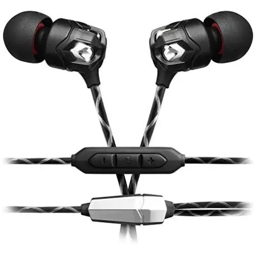 V-MODA Zn In-Ear Modern Audiophile Headphones with microphone - 3 Button V-MODA Zn In-Ear Modern Audiophile Headphones with microphone - 3 Button
