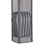 Sunjoy 10 x 12 Wyndham Hardtop Gazebo with Fabric Screen - Faux Copper Top
