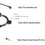 DS 1900RPM CPU Cooler, Aluminum Extrusion Cooling CPU Fan for Intel LGA 1155/1156/775/1366 (Axis Rainbow Auto Change, C Series) DS 1900RPM CPU Cooler, Aluminum Extrusion Cooling CPU Fan for Intel LGA 1155/1156/775/1366 (Axis Rainbow Auto Change, C Series)