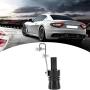 Qii lu Aluminium Alloy Turbo Sound Tail Throat Exhaust Pipe Whistle Car Modified Part TC-XL(Black)