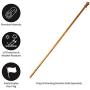 Evergreen Flag Wooden House and Estate Flag Pole with Ring - 56'' L x 1.7”W x 1.7”H