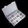 WingsShop 4 Packs of 24 Grids Plastic Storage Organizer Box with Dividers Containers Jewelry Storage Box for Beads Earrings Necklaces Rings Metal Parts Accessories Screws