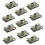 20Pcs M5 Chimney U Nut Spire Clips Speed Fasteners Metal Bumper U Clips Zincification Fixings Panel For Motor Vehicles Domestic Appliances 20Pcs M5 Chimney U Nut Spire Clips Speed Fasteners Metal Bumper U Clips Zincification Fixings Panel For Motor Vehicles Domestic Appliances