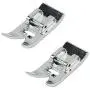 STORMSHOPPING 2 Pcs Universal General Purpose Zig Zag Foot for Singer, Brother, Janome, Kenmore, babylock, Toyota, etc. Domestic Low Shank Sewing Machines STORMSHOPPING 2 Pcs Universal General Purpose Zig Zag Foot for Singer, Brother, Janome, Kenmore, babylock, Toyota, etc. Domestic Low Shank Sewing Machines