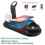 BixMe Wireless Charger Station,7.5W Qi Fast Wireless Charging,4IN1 Wireless Charge Dock Station for iWatch and Airpods,Compatible with iPhone11/11Pro/XSMAX/XR/XS/X/8/8P,Galaxy S10/S9/S9+/S8 and More