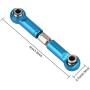 Bicaquu RC Car Link Rod, Steering Linkage Rod, Upgrade Parts Metal Universal RC Car for WLtoys 1/18 Model Car