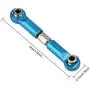 Bicaquu RC Car Link Rod, Steering Linkage Rod, Upgrade Parts Metal Universal RC Car for WLtoys 1/18 Model Car