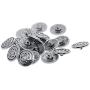 LoveinDIY 20 Pieces Vintage Metal Shank Button Exquisite Craft Viking Buttons for Blazer, Suits, Sport Coat, Uniform, Jacket - 17mm Celtic Knot