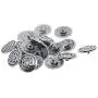 LoveinDIY 20 Pieces Vintage Metal Shank Button Exquisite Craft Viking Buttons for Blazer, Suits, Sport Coat, Uniform, Jacket - 17mm Celtic Knot