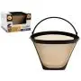 GoldTone Brand Reusable No.4 Cone Style Replacement Coffee Filter replaces your Cuisinart Permanent Coffee Filter for Machines and Brewers (1 Pack)