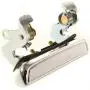 Evan-Fischer EVA18772065554 Exterior Door Handles for Set of 2 Front Left and Right Side Metal Chrome
