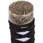 Kei Project Katana Samurai Sword Shift Knob Shifter Katana VIP Metal Weighted with Adapters Fits Most Cars (Black/White)