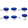 6 in 1 Metal Thumbsticks Grip Joysticks Replacement for Xbox One Elite Series 2 Controllers(1797) - Blue 6 in 1 Metal Thumbsticks Grip Joysticks Replacement for Xbox One Elite Series 2 Controllers(1797) - Blue