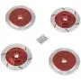 4PCS Alloy Metal Wheel Rim Brake Disc Hex 12mm Diameter 32mm for HSP 1:10 RC Car Truck Redcat Himoto Racing Spare Parts, Cojoys (Red) 4PCS Alloy Metal Wheel Rim Brake Disc Hex 12mm Diameter 32mm for HSP 1:10 RC Car Truck Redcat Himoto Racing Spare Parts, Cojoys (Red)