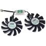 inRobert 75mm GA81S2U DC 12V 0.38A 4Pin Cooler Fan Video Card Fan Replacement for Zotac GTX 970 Dual Fan Graphic Card (Original Fan)