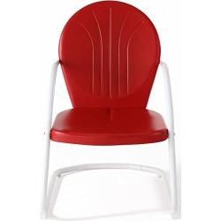 Crosley Furniture Griffith Metal Outdoor Chair - Red